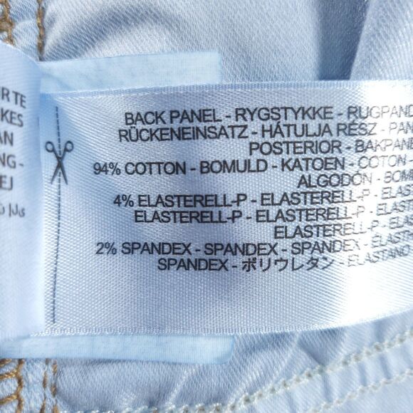 Ariat Straight Leg Button Zip Medium Wash Denim Jeans Womens Size 32R Blue - Picture 7 of 8